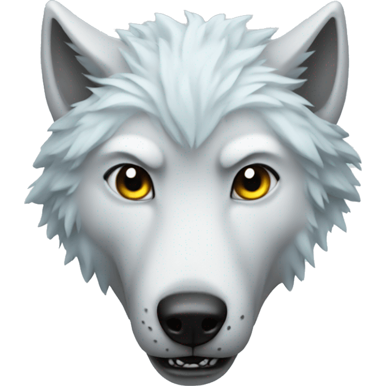 ice wolf emoji