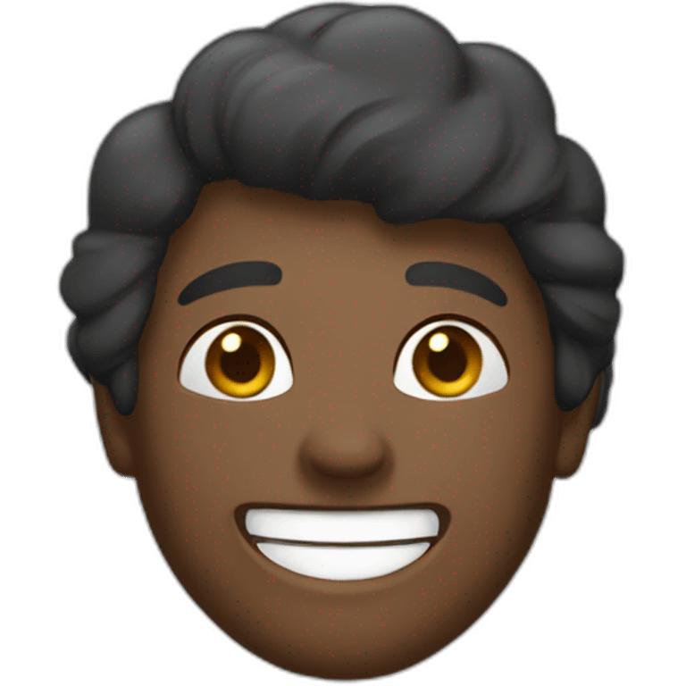 Árabe sonriendo emoji