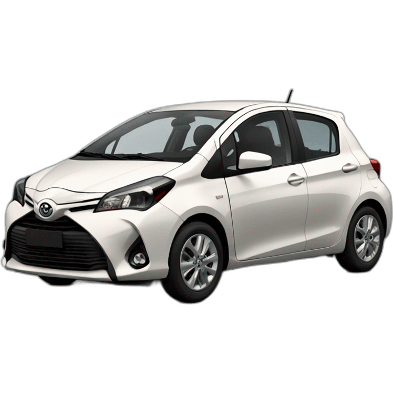 toyota yaris 2021 red emoji