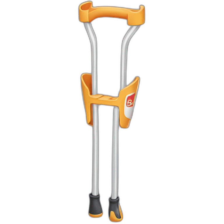 Crutches and super glue emoji