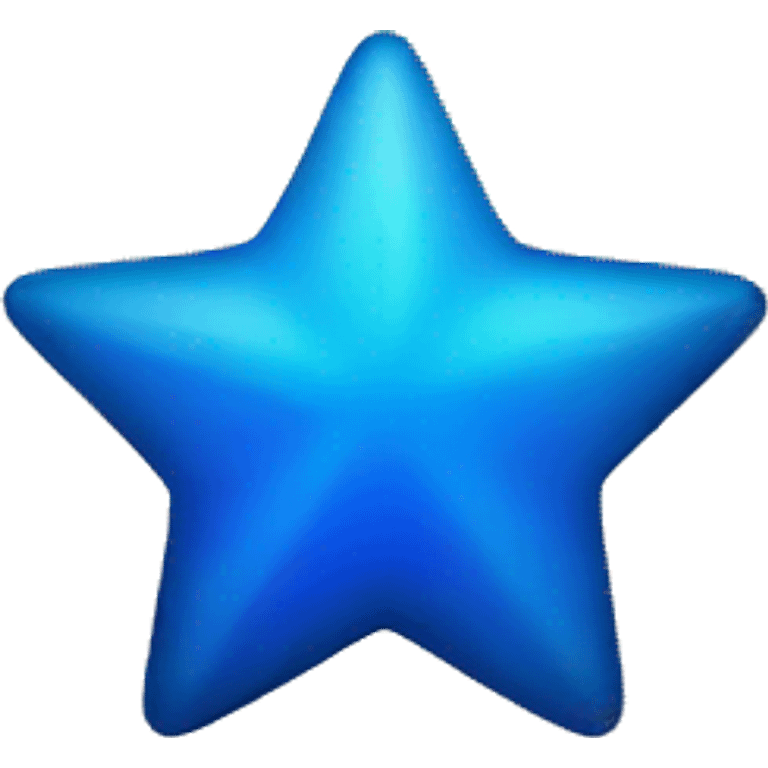 A blue star emoji