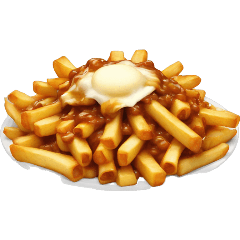 Poutine qui mange Poutine  emoji