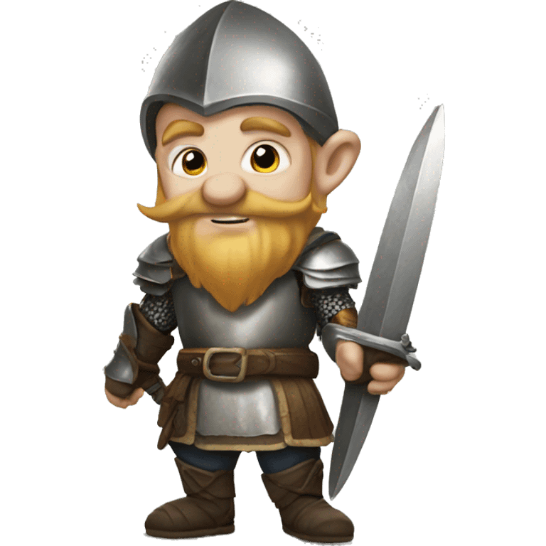 Gnome vs knight emoji