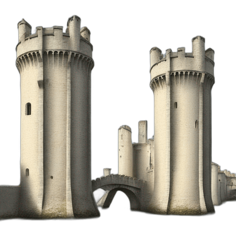 Two towers La Rochelle emoji