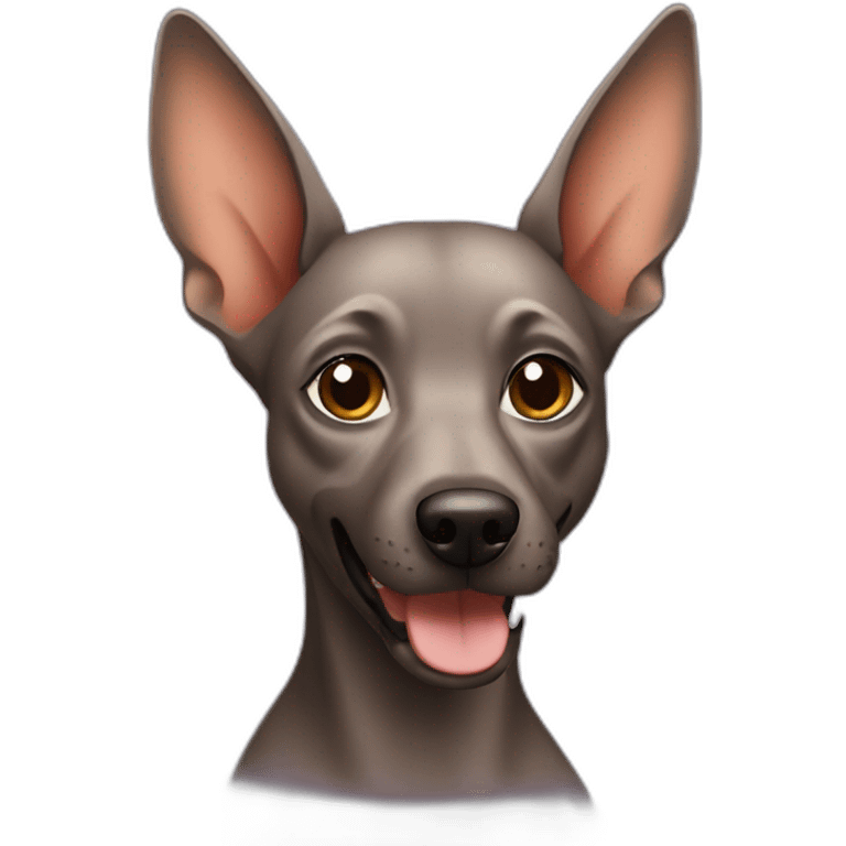 Xoloitzcuintle dog emoji