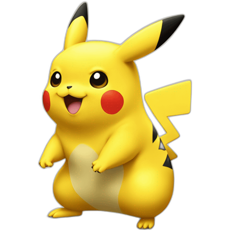 Pikachu rigole  emoji