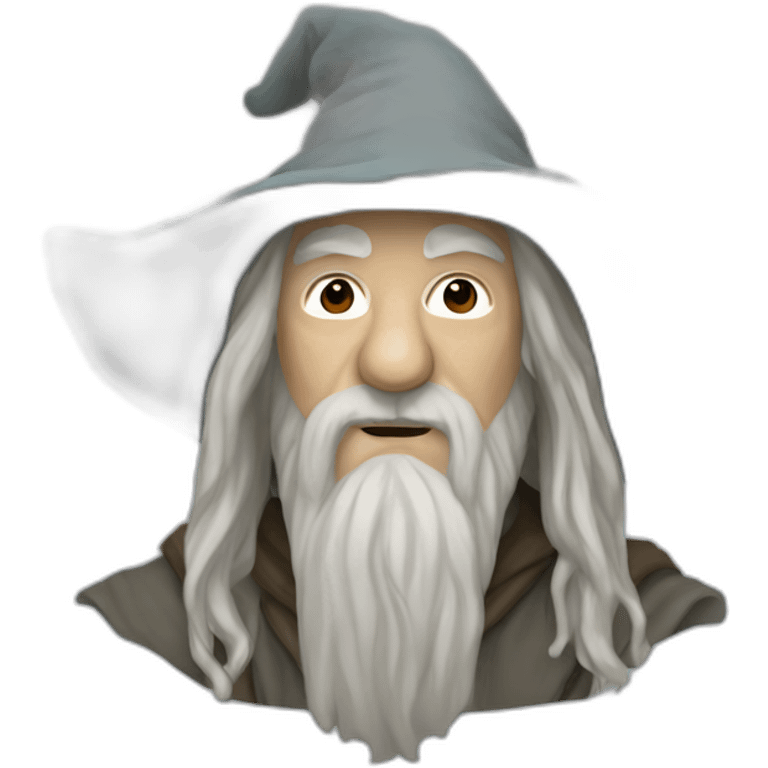 Gandalf realist vangohg style emoji