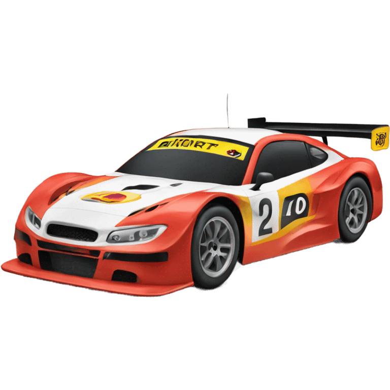 Racecar emoji