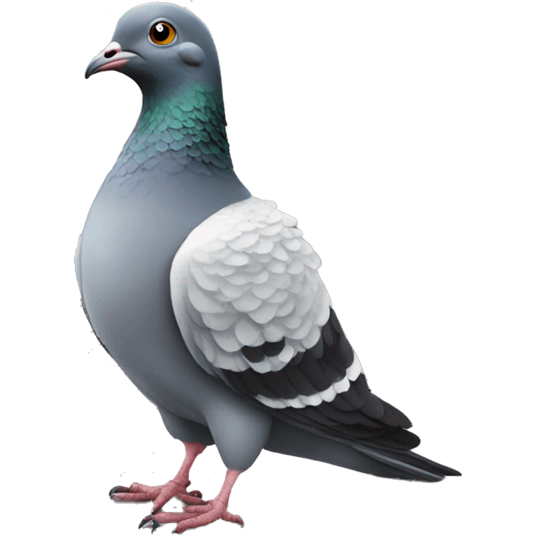 pigeon in office  emoji