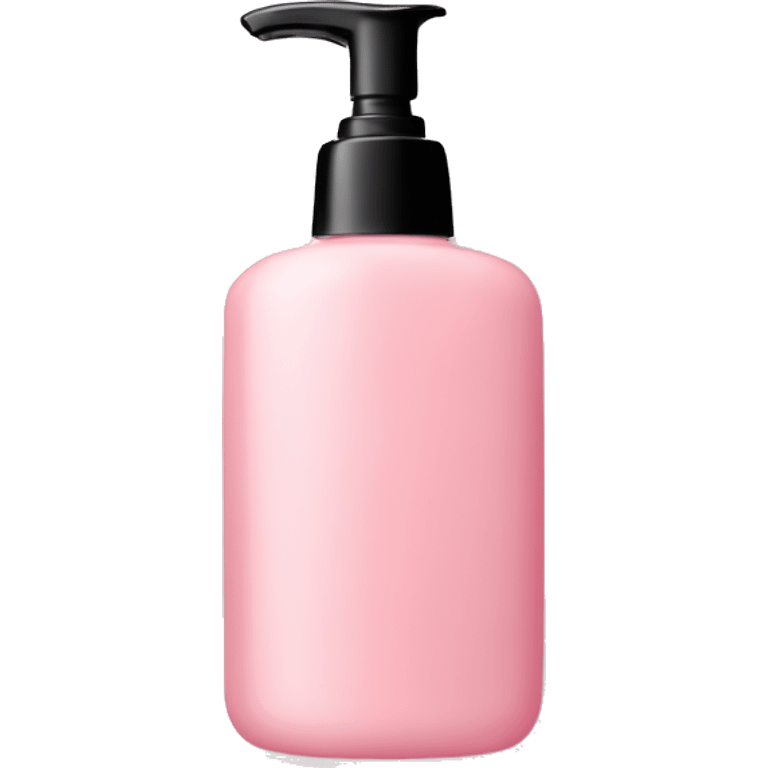 Pastel pink shower gel emoji