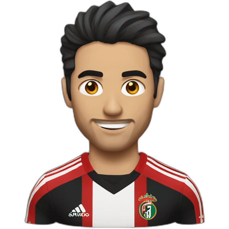 Símbolo do time do Flamengo emoji