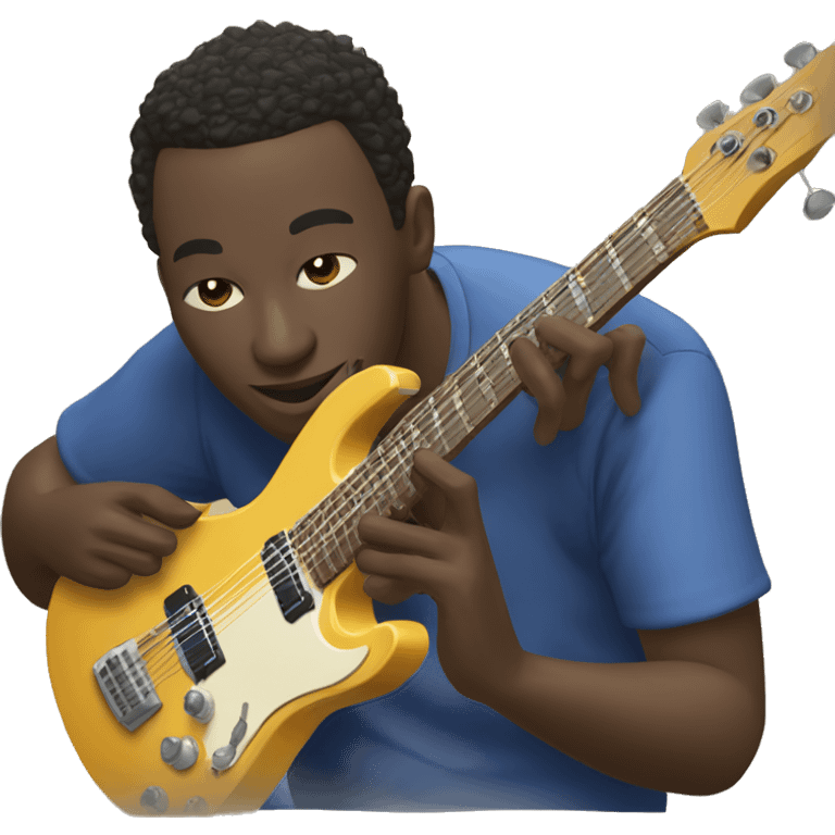 Fode abdoulaye camara joue la guitar emoji