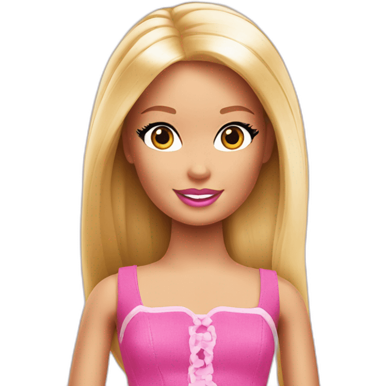 Barbie brand logo emoji