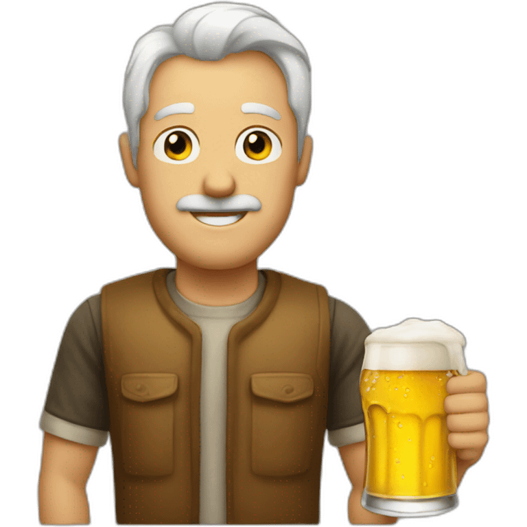 beer man emoji