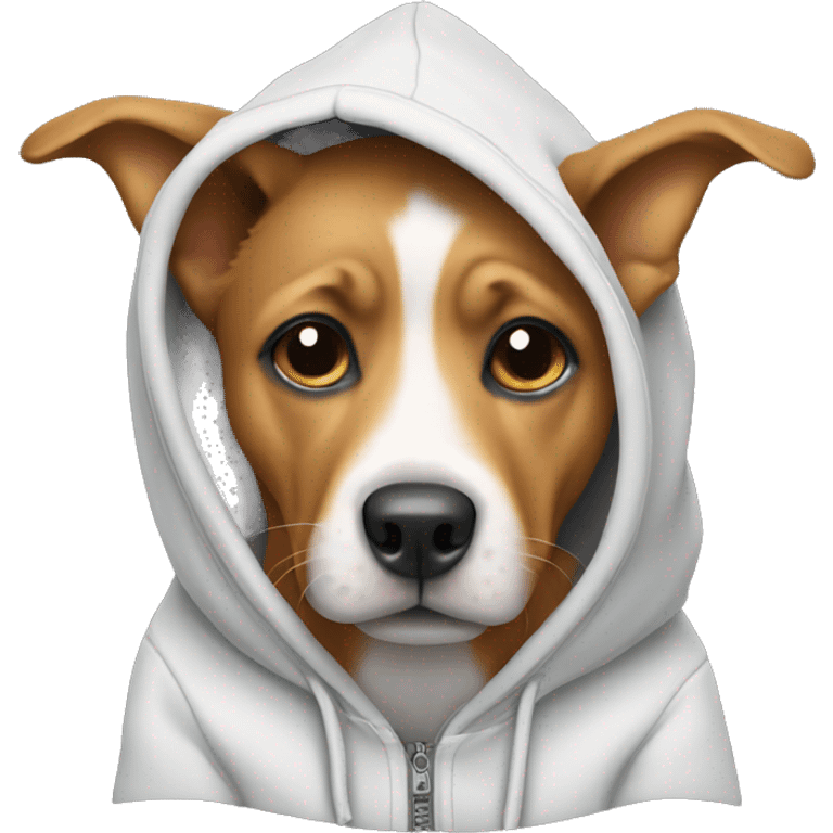 dog with hoodie  emoji