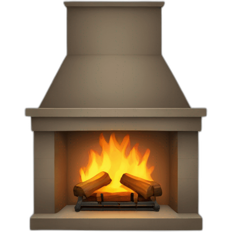 Big fireplace  emoji