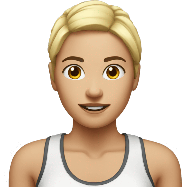 exercise woman emoji