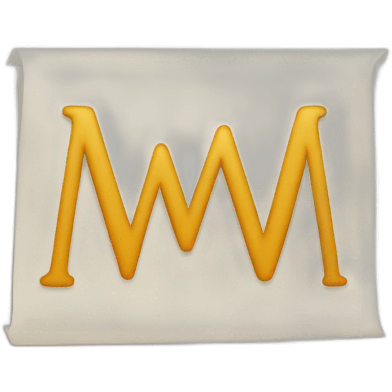 letter M emoji