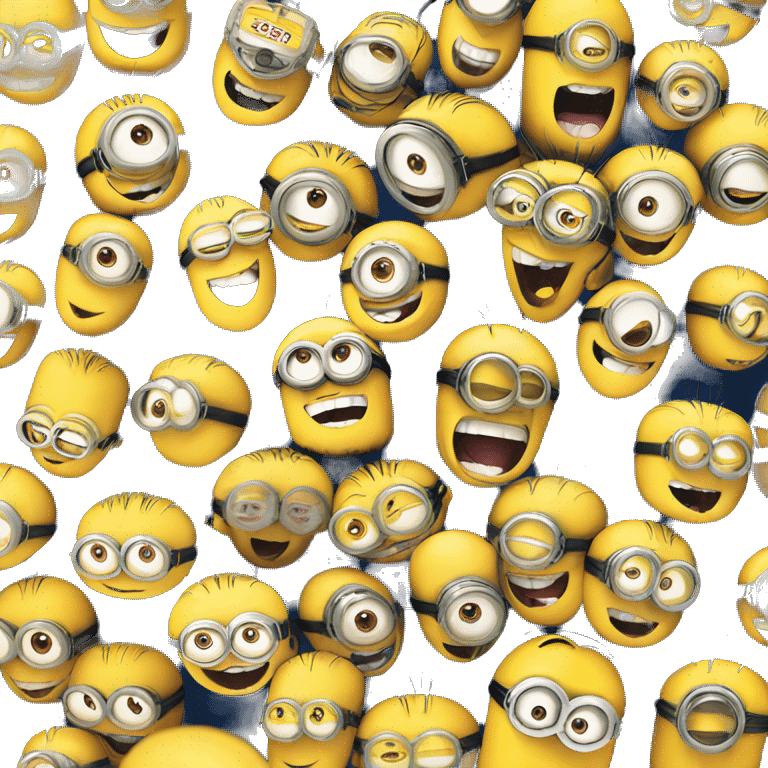 Minions laughing  emoji