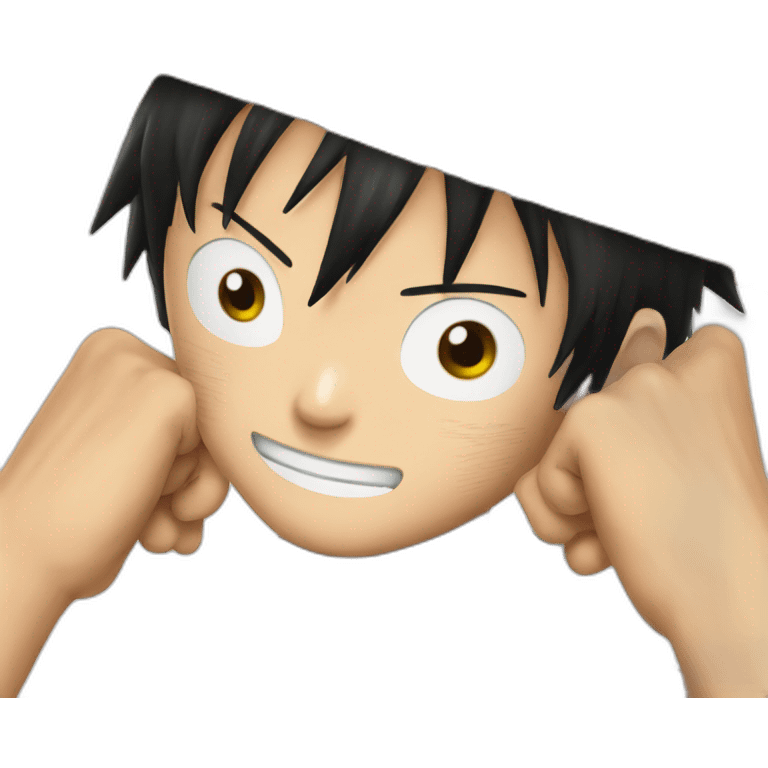 Luffy emoji