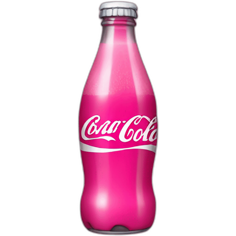 pink coke bottle emoji