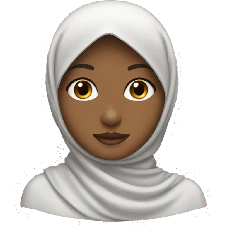 Hijab girl emoji