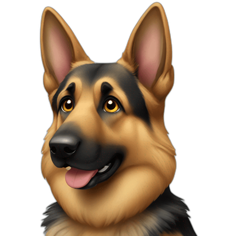 German Shepherd emoji