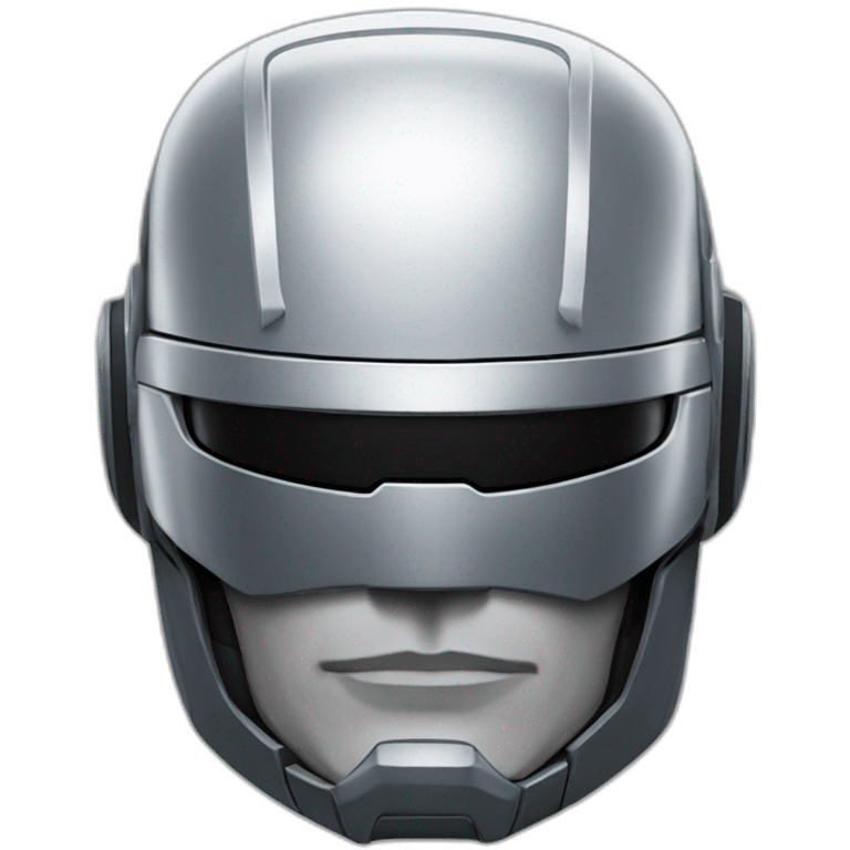 Robocop head emoji