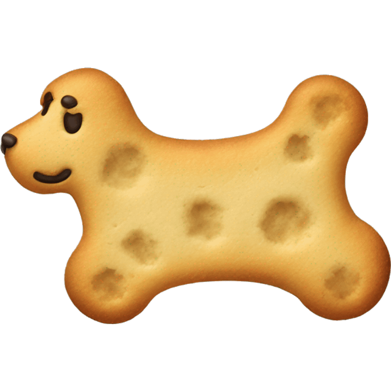 bone shaped dog biscuig emoji