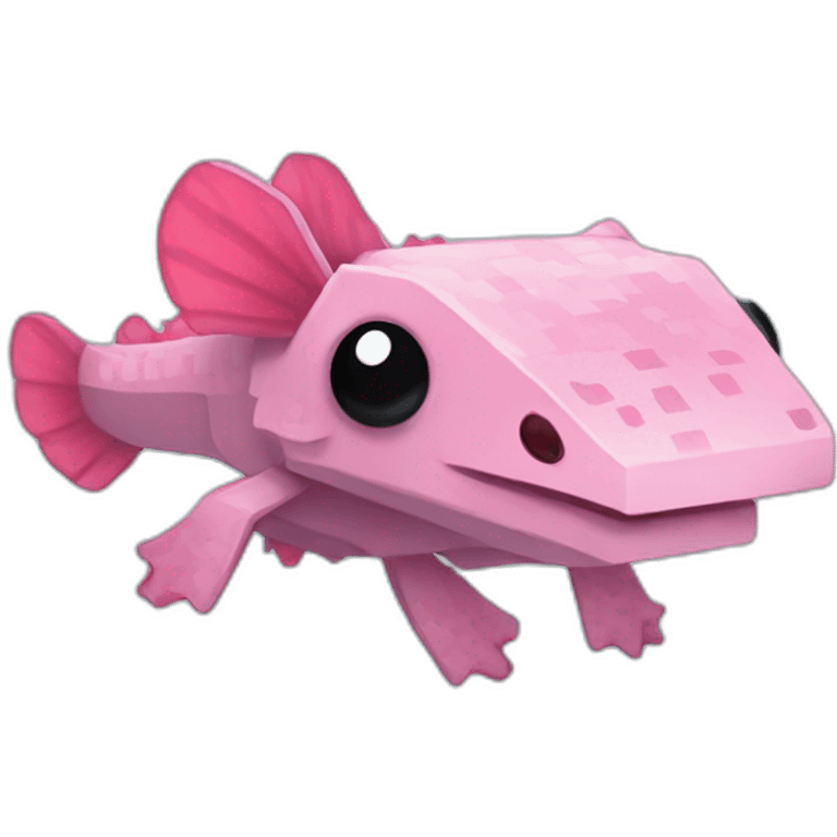 Minecraft Axolotl emoji