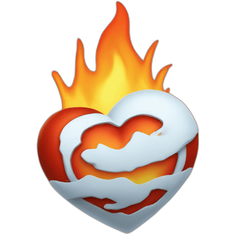 Fire heart  emoji