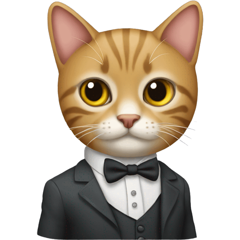 Gato de traje emoji