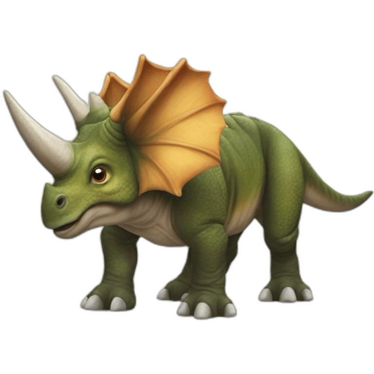 Triceratops emoji