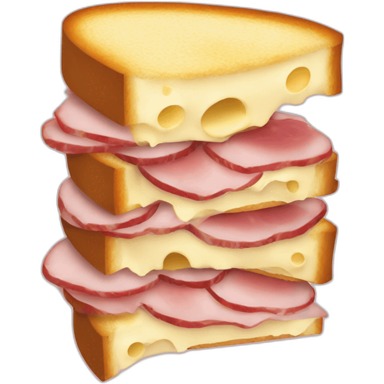 Sandwich-ham-cheese emoji