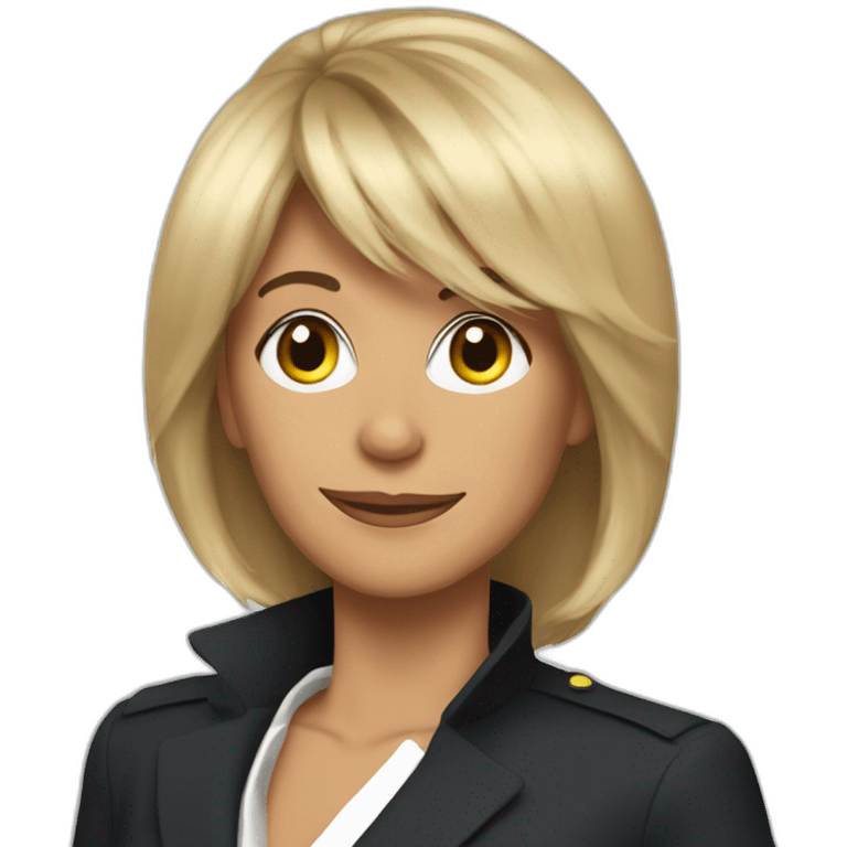 Brigitte macron emoji