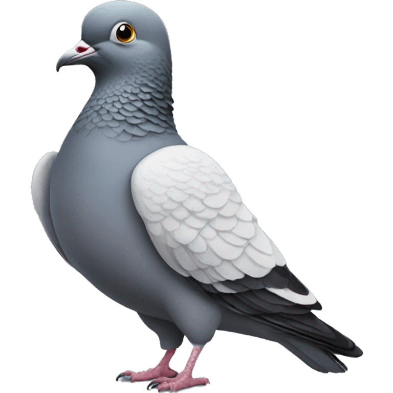 pigeon without eyes emoji