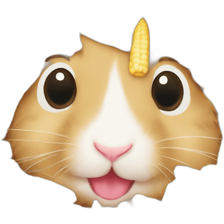 hamster-corn emoji