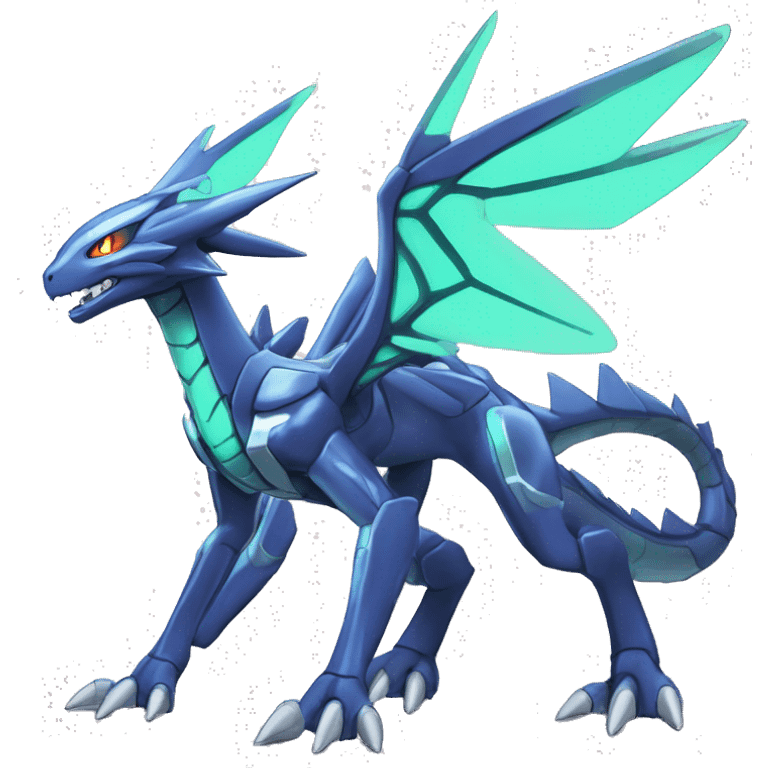  Cool Cute Edgy Shiny Godly Ethereal Digimon-Genesect-Dialga-Reptile full body emoji