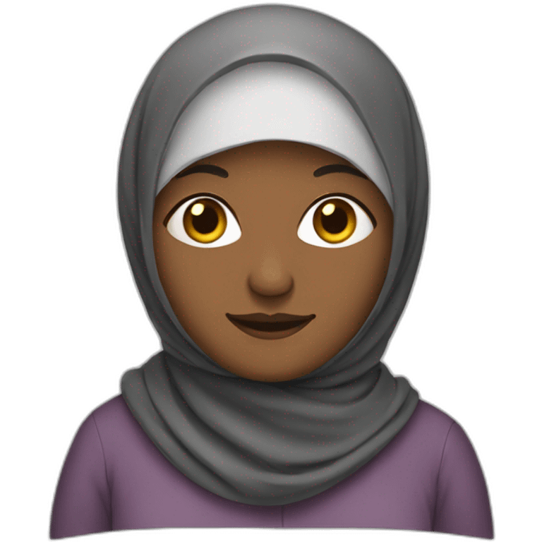 grandma in a hijab emoji