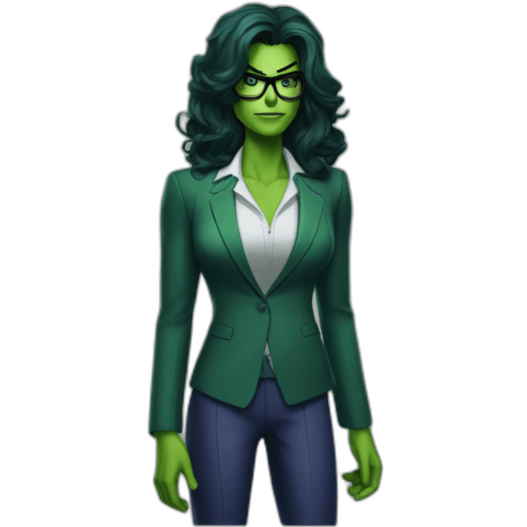 she hulk lawyer suit marvel disney serie emoji