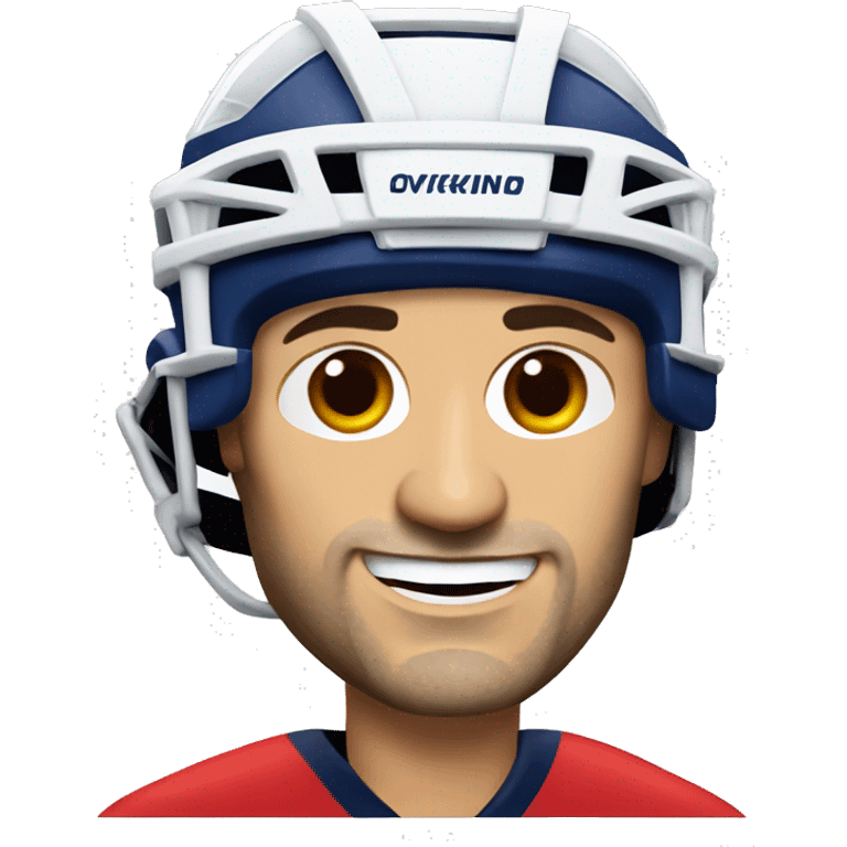 Alexander Ovechkin Realistic face emoji