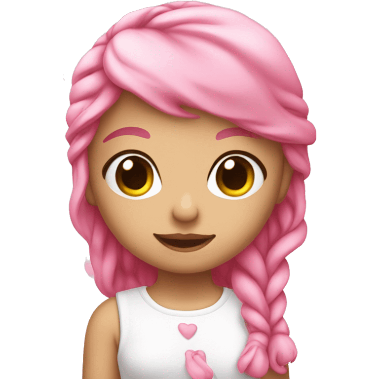 Cute girlie pink  emoji