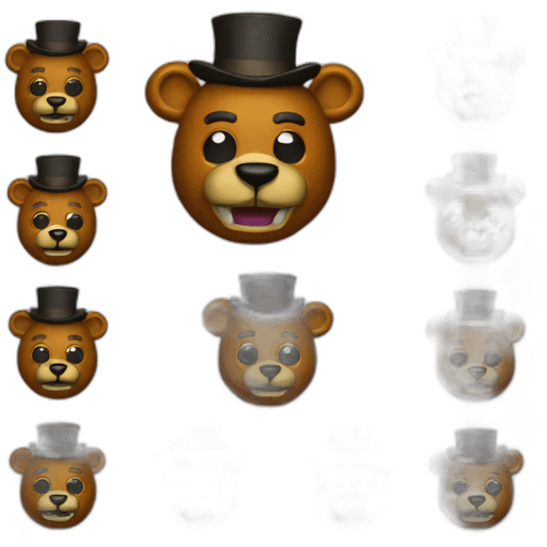 Freddy fazbear emoji