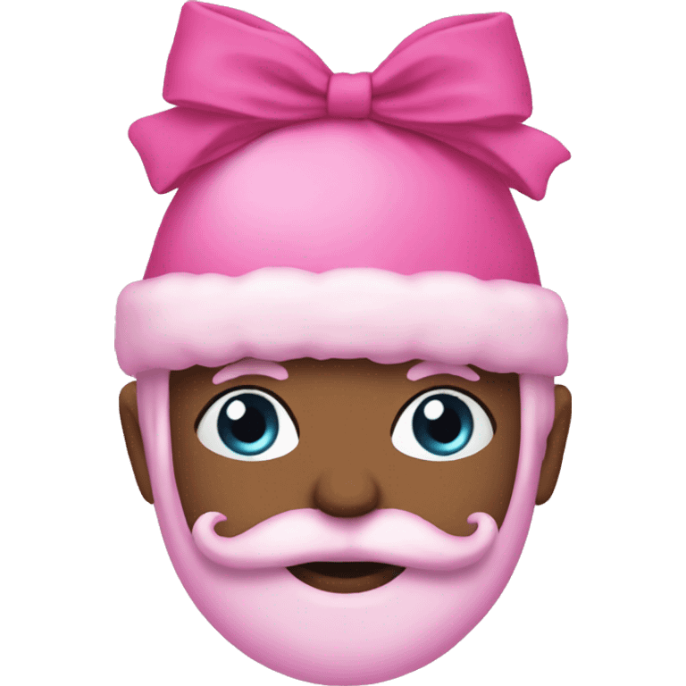 Pink christmas tres emoji