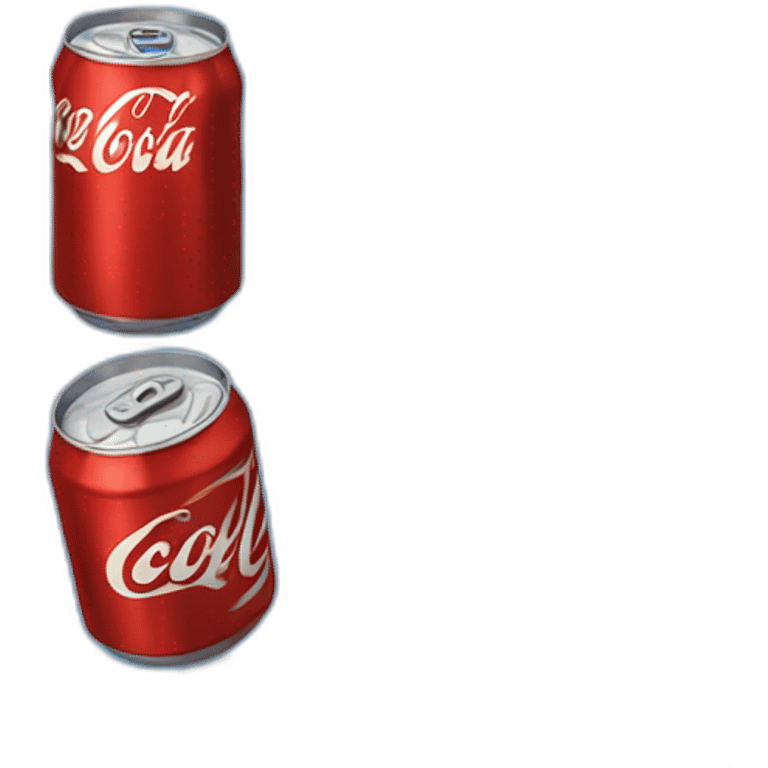 Pepsi and cocacola cans  emoji