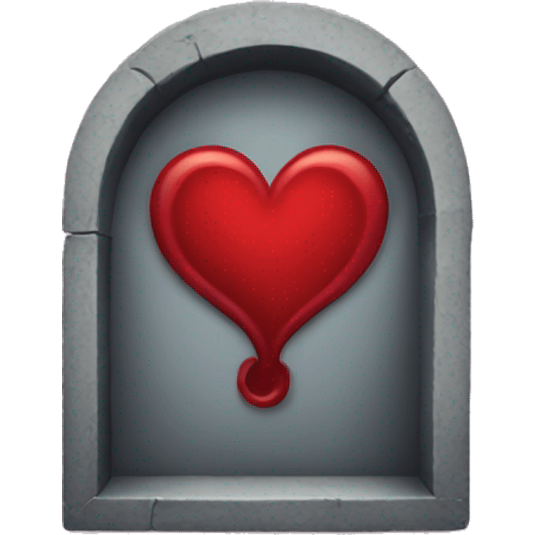 keyhole heart emoji