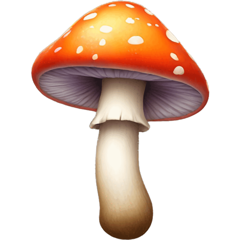 Colorful mushrooms emoji