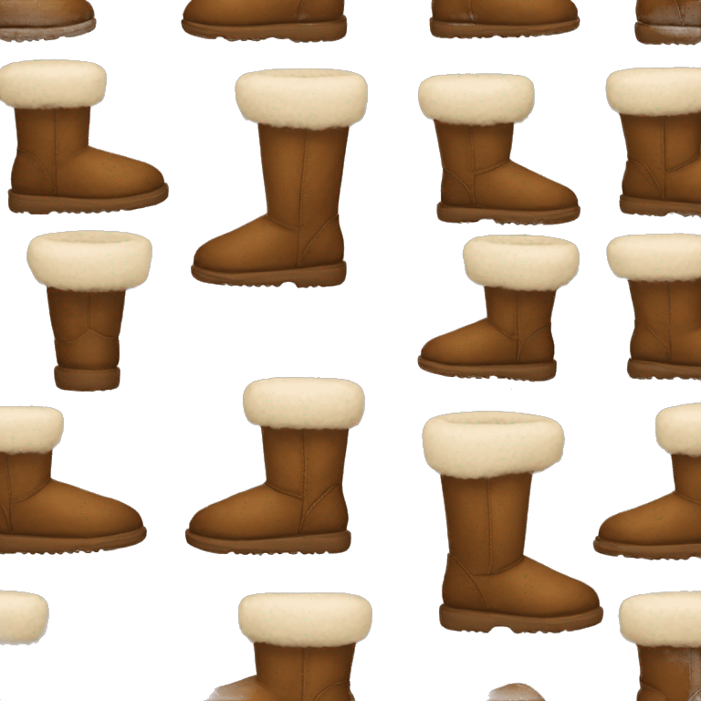 brown Ugg boots  emoji