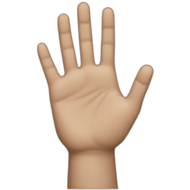 Hand  emoji