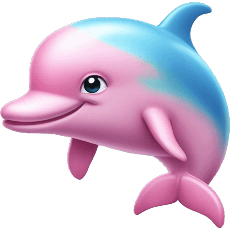 pink dolphin emoji